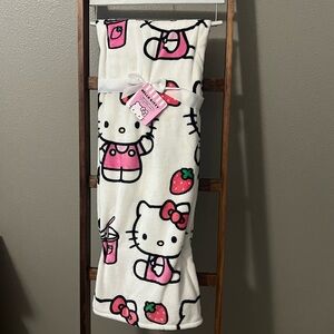 Hello Kitty Strawberry Blanket